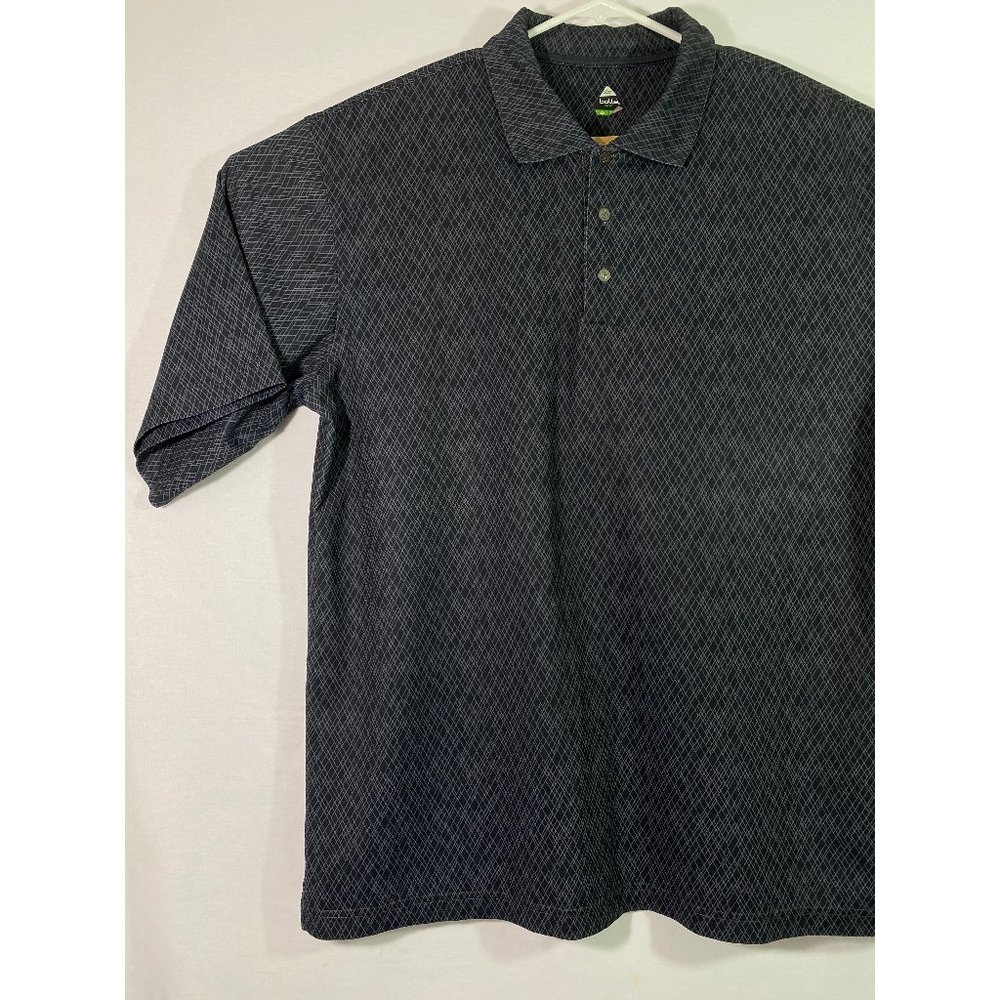 Bolle Golf Polo Shirt with Geometric Pattern